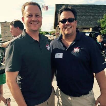 Golf outing with Nick Shirley, new owner of House to Home Inspections