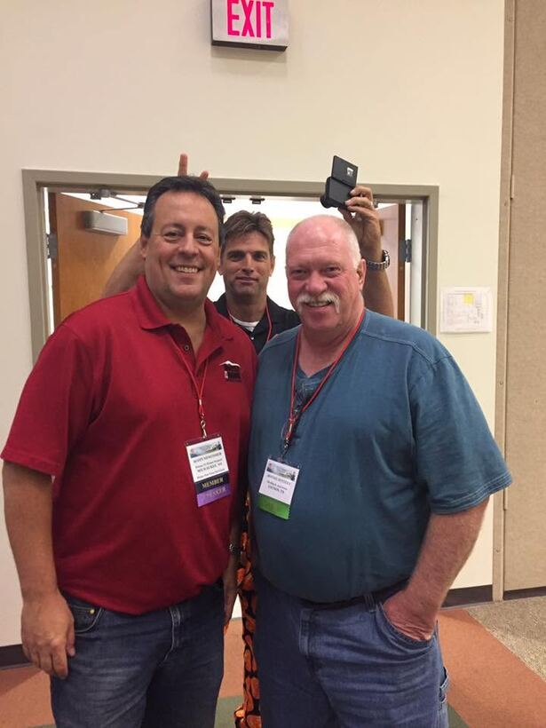 Industry event with inspectors Preston Sandlin and Donny Bentley