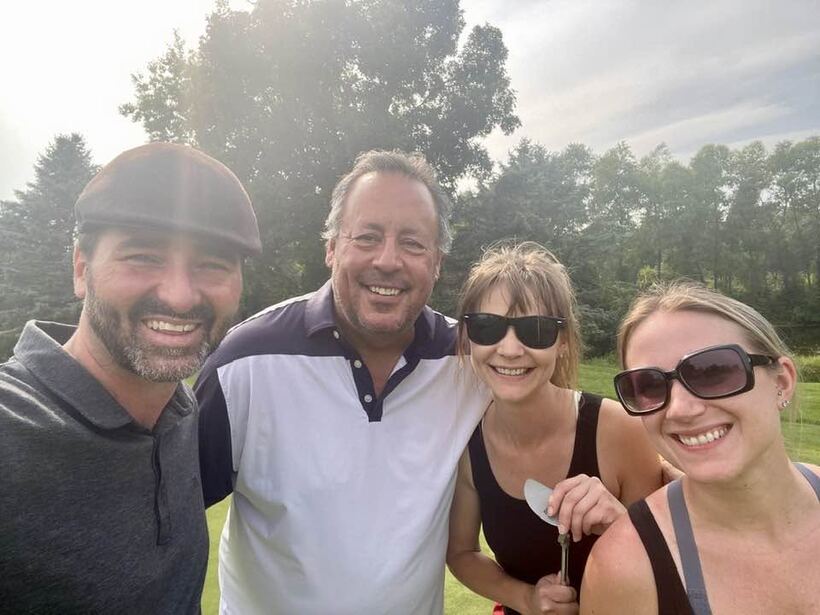 Scott Newcomer at Greater Milwaukee Association of Realtors Golf Event
