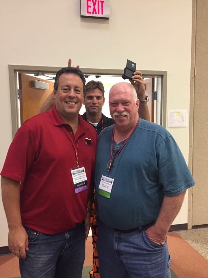 Scott Newcomer with Preston Sandlin and Donny Bentley