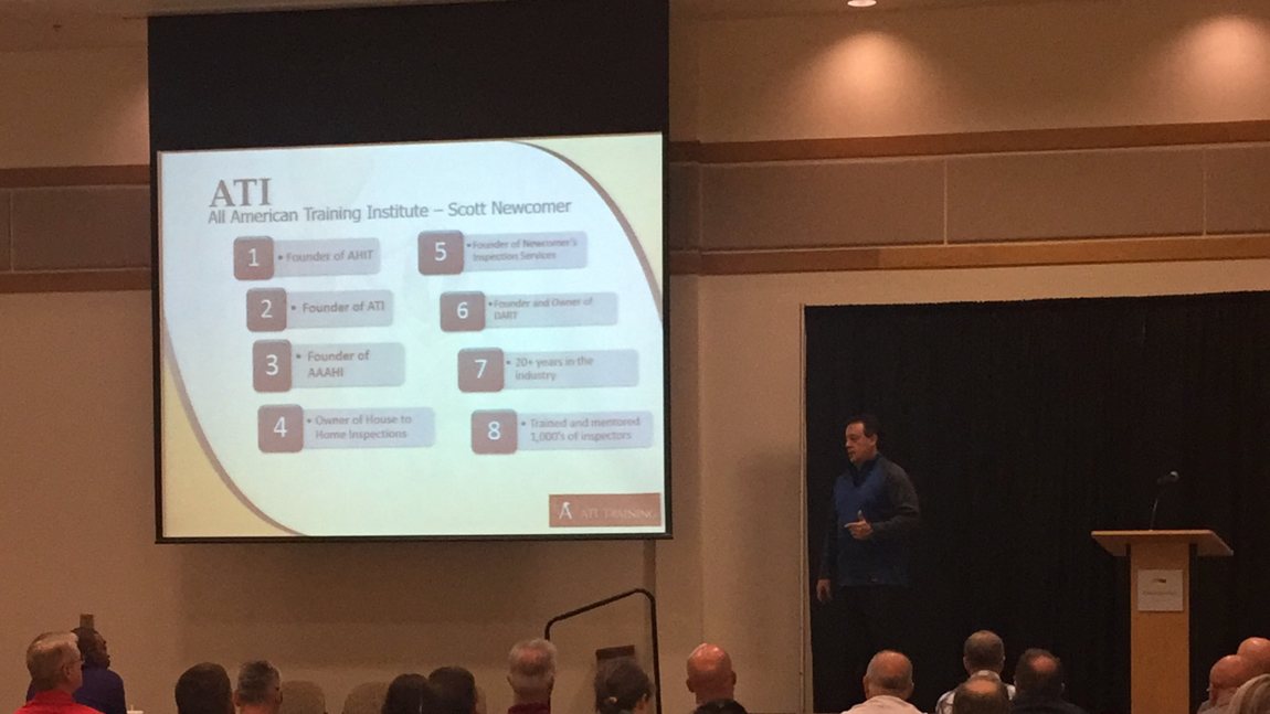 Speaking at the Savvy Inspector Conference