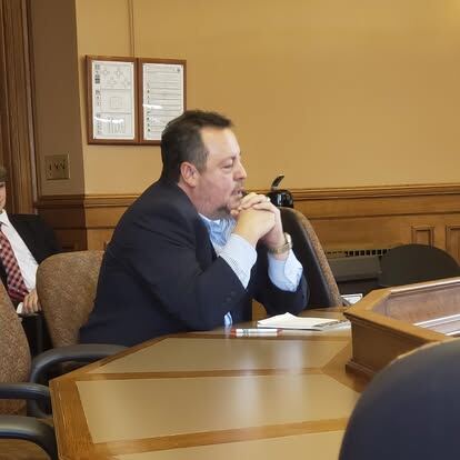 Testifying in front of the Senate for Home Inspection Training