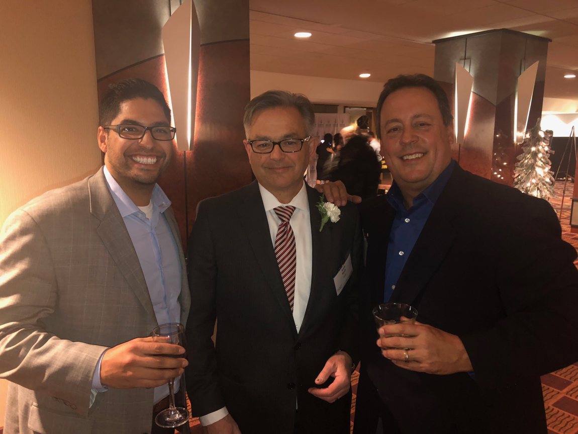 Wisconsin Association of Realtors Gala with Scott Newcomer and Scott Bush and Roy Cambronero