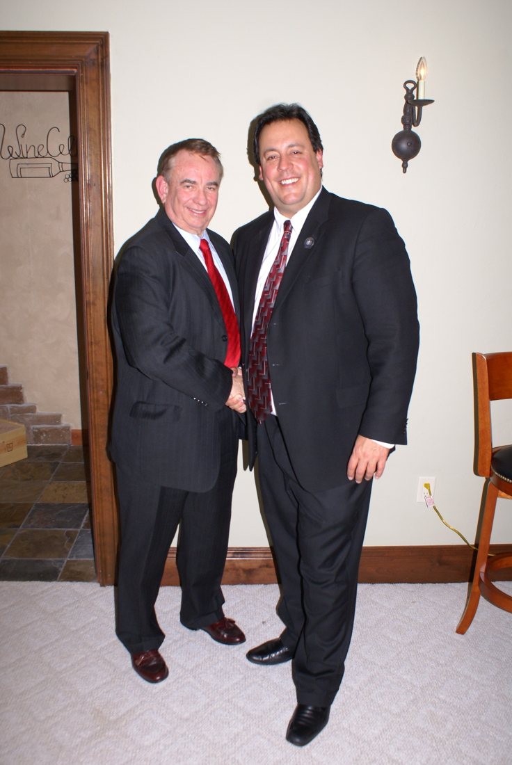 With Governor Tommy Thompson