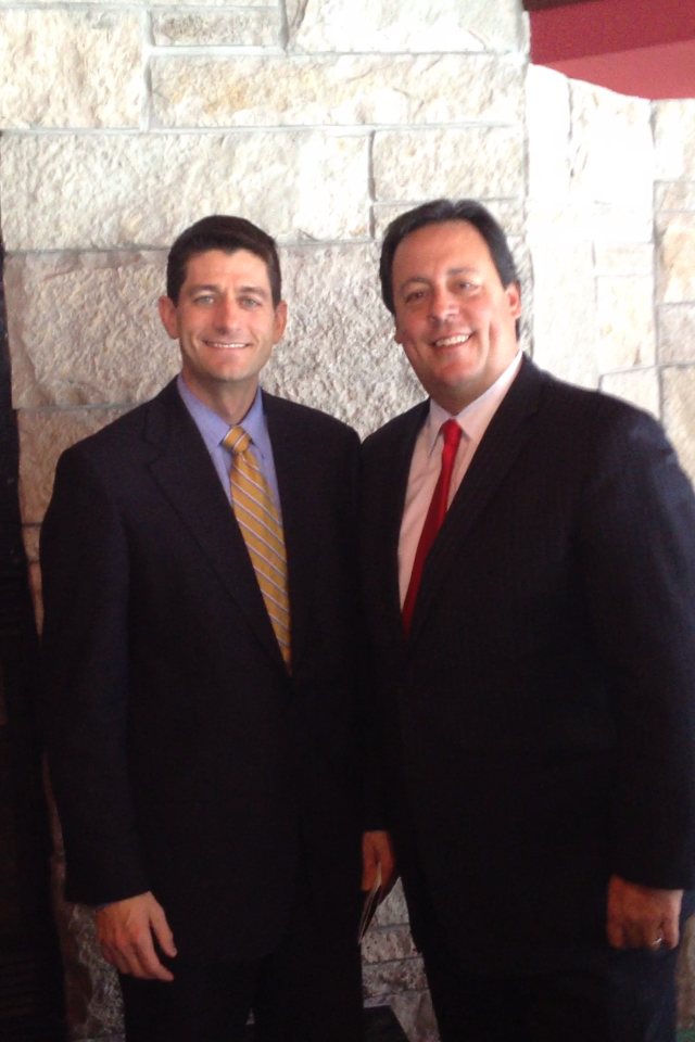 With Speaker Paul Ryan